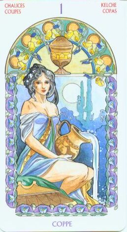 The Art Nouveau Tarot -Lo Scaradeo